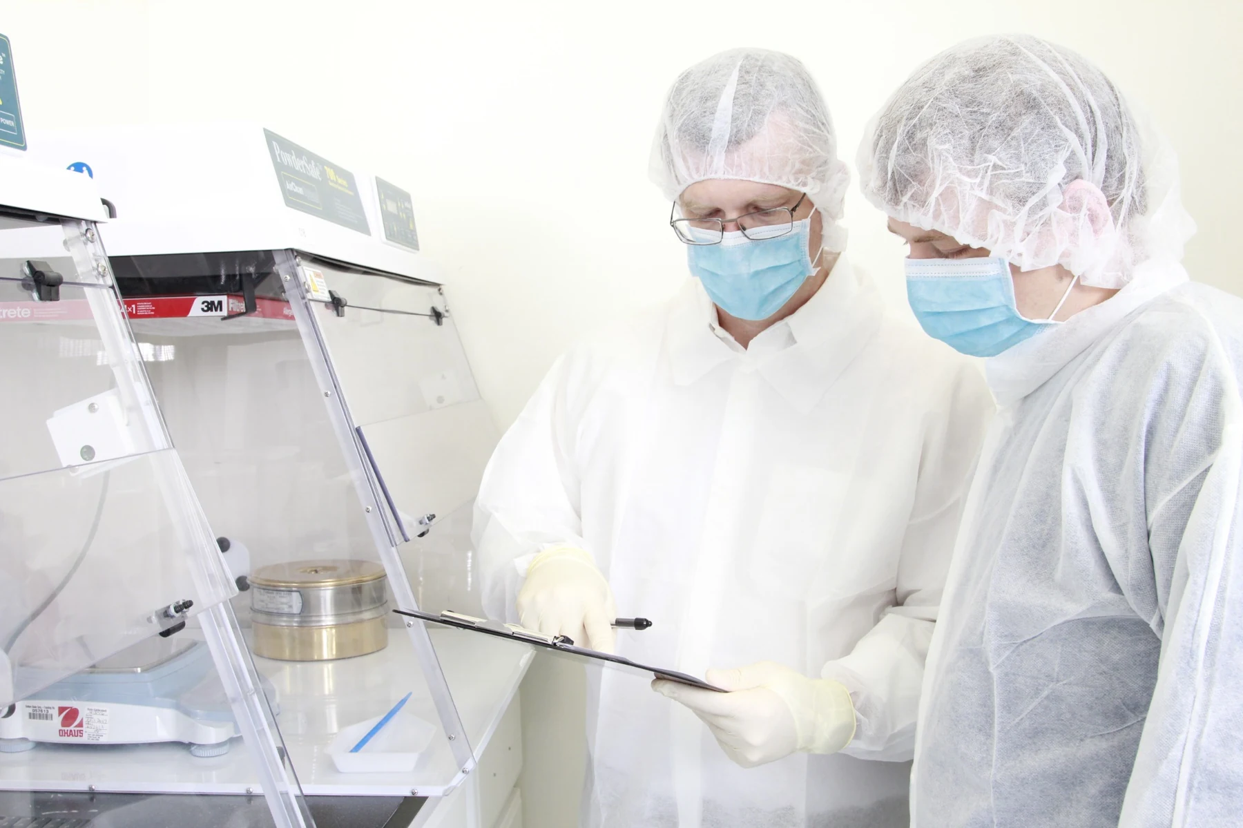 Corporate healthcare laboratory photography